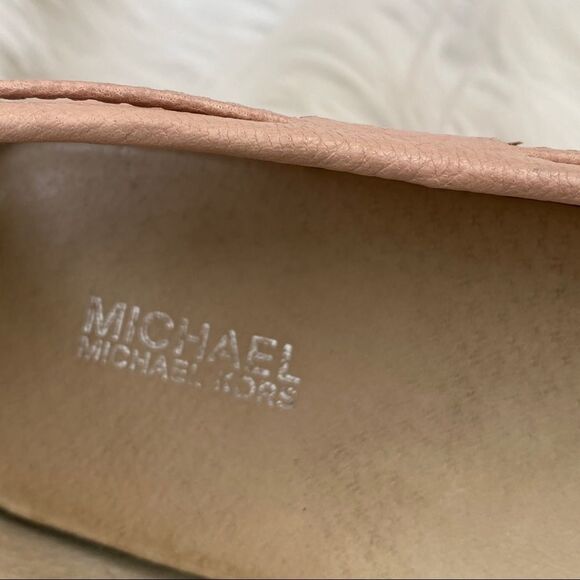 Michael Kors Daisy blush leather moccasins 9.5 - Picture 6 of 7